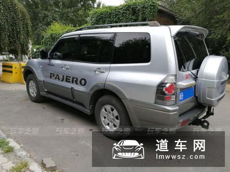 三菱帕杰罗V73改装轮毂 升高避震