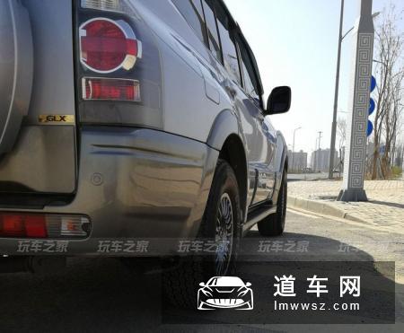 三菱帕杰罗V73改装轮毂 升高避震