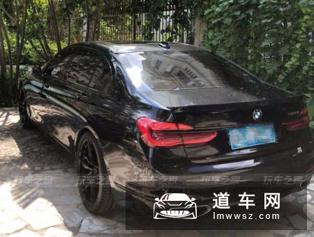 全新宝马7系简单改装，变身黑武士后回头率非常高