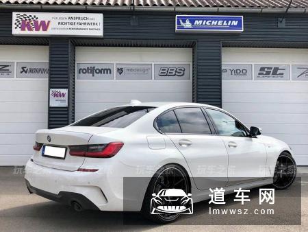 全新一代宝马3系G20实车改装案例 20寸BBS轮毂配KW V3避震