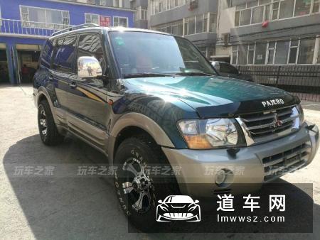 三菱帕杰罗V73改装轮毂 升高避震
