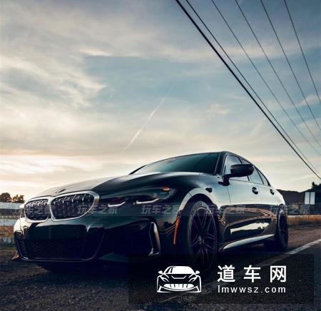 全新一代宝马M340i（G20）改装案例 轮毂升级轮胎加宽