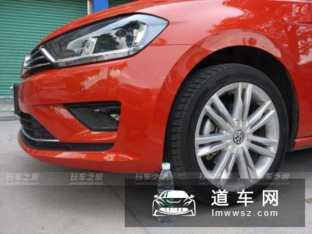大众高尔夫嘉旅改装 border S1绞牙避震