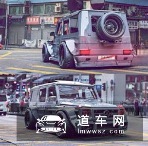 奔驰G63变短腿柯基 这样改装大G真的是有钱任性