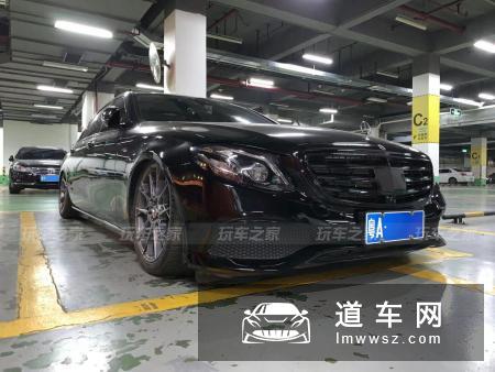 奔驰E级W213姿态改装 立标车型更有豪华风范