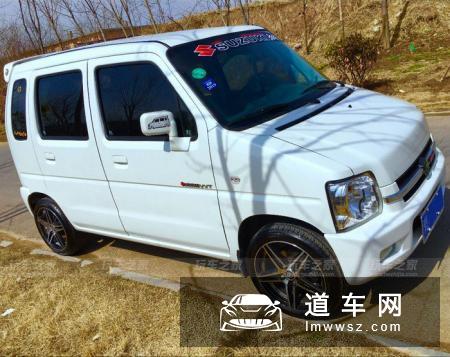 小车也有乐趣 北斗星改装15寸星星轮毂