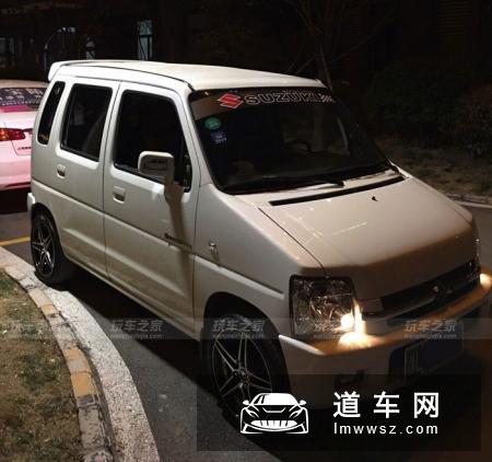 小车也有乐趣 北斗星改装15寸星星轮毂