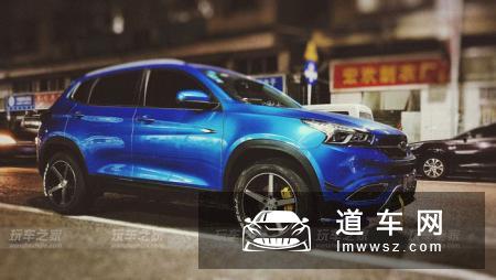 奇瑞瑞虎7改装案例 国产SUV改装轮毂后也很好看