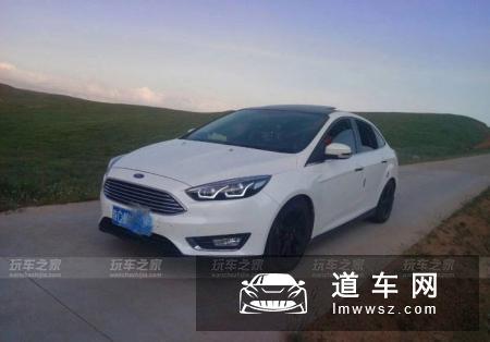 福克斯1.5T三厢版改装案例 ST包围/18寸雅泛迪轮毂
