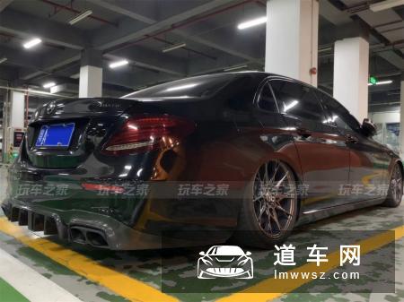奔驰E级W213姿态改装 立标车型更有豪华风范