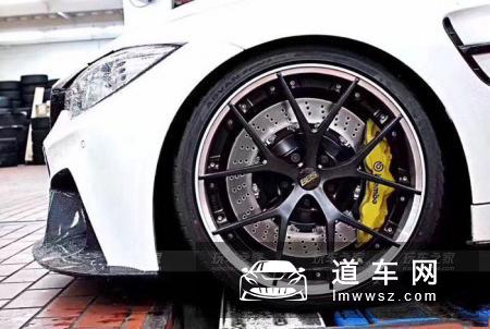 只为加宽轮胎 奔驰GLE450改装20寸BBS Rl-D轮毂