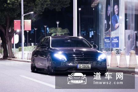 奔驰E级W213姿态改装 立标车型更有豪华风范