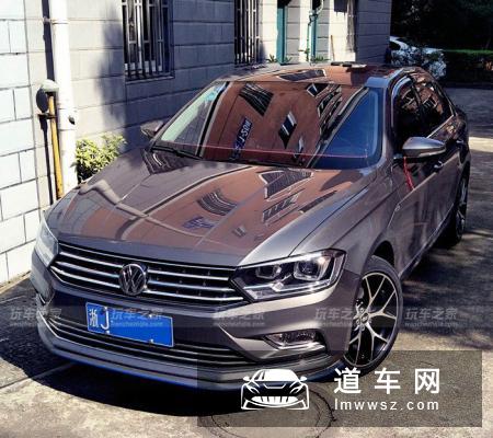 大众宝来1.6L改装案例 轮毂车灯中网升级