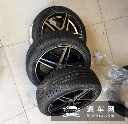 小车也有乐趣 北斗星改装15寸星星轮毂