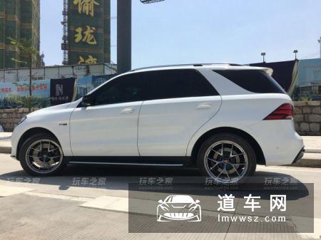 只为加宽轮胎 奔驰GLE450改装20寸BBS Rl-D轮毂