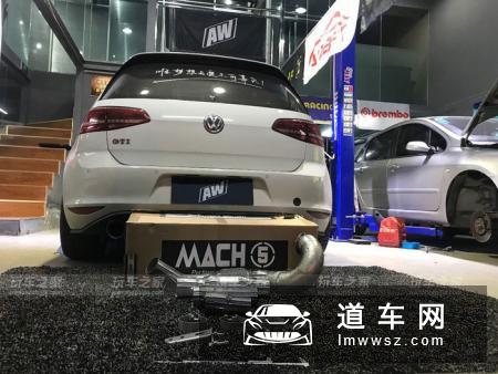 500匹高尔夫GTI爆改案例 LM500涡轮/AW stage3阶