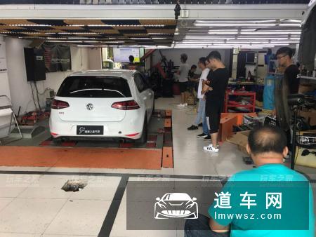 500匹高尔夫GTI爆改案例 LM500涡轮/AW stage3阶