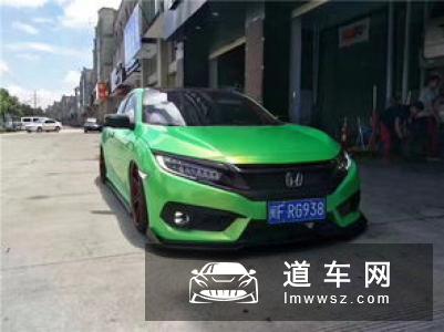 思域加价改提本田XRV，车友精心改装后成为迷人的低趴背包客