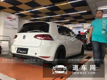 500匹高尔夫GTI爆改案例 LM500涡轮/AW stage3阶