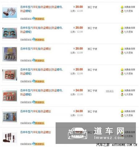 汽车防盗螺丝原理 有用吗