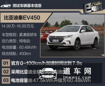 比亚迪e3高续航版续航测试 实测续航325km